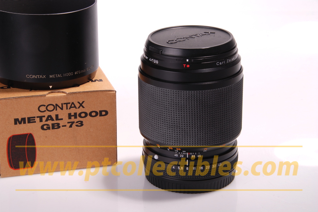 CONTAX 645: 120/4.0 APO-MAKRO-PLANAR + GB-73